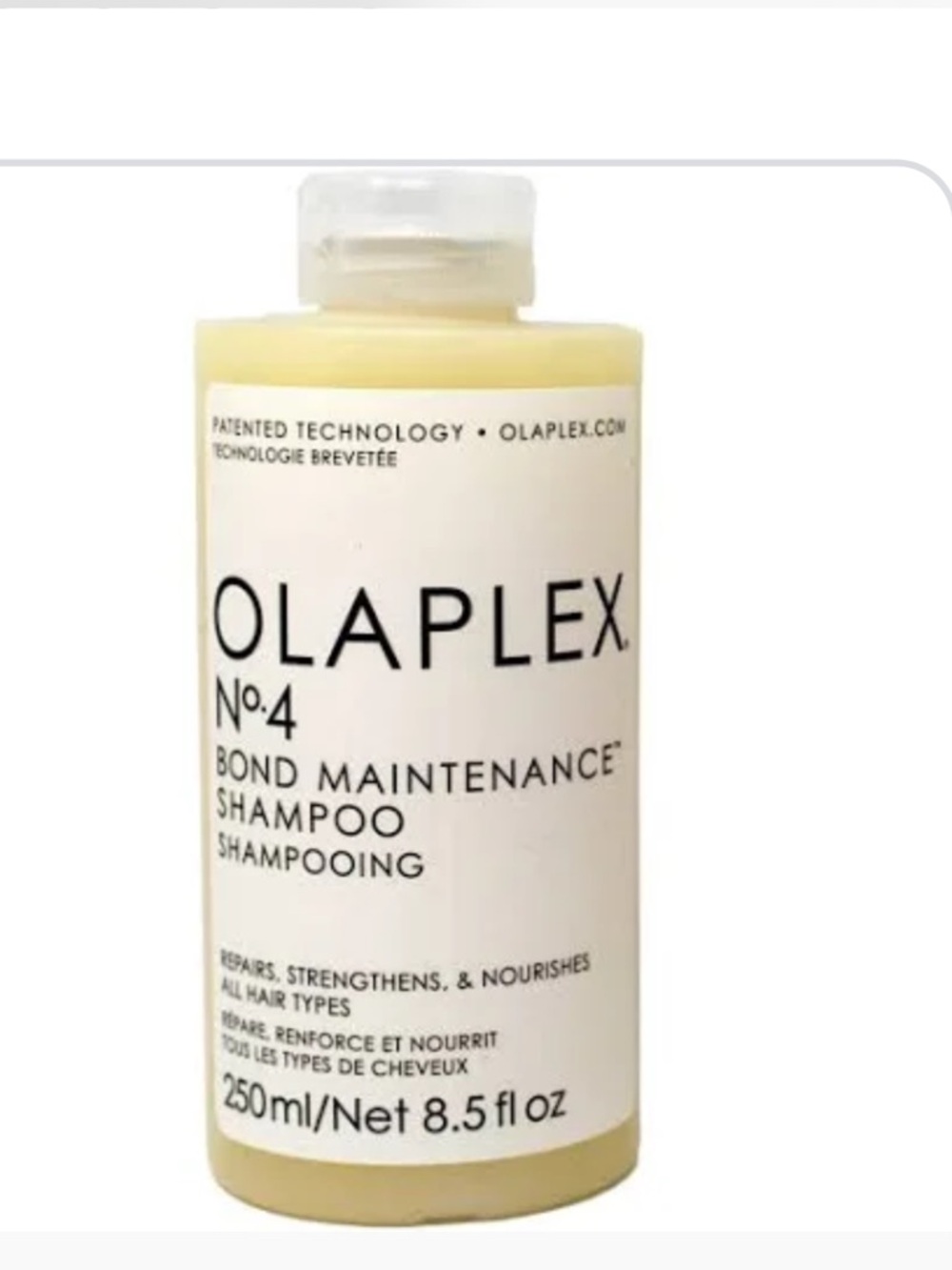 OLAPLEX No.4 Bond Maintenance Shampoo - Creamy Yellow Bottle